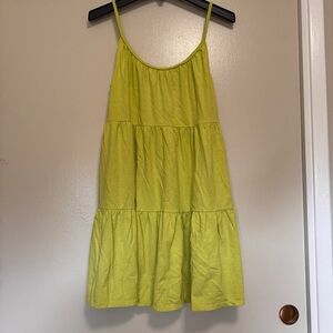 Old Navy Lime Green Tiered Sundress